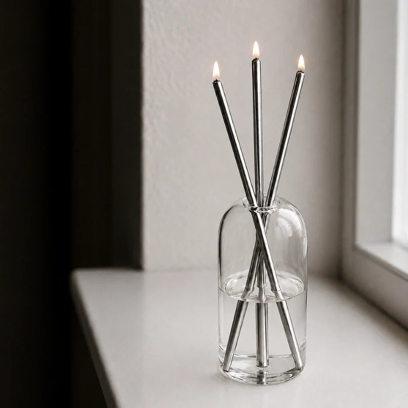 Everlasting Flame™ Velas de aceite recargables