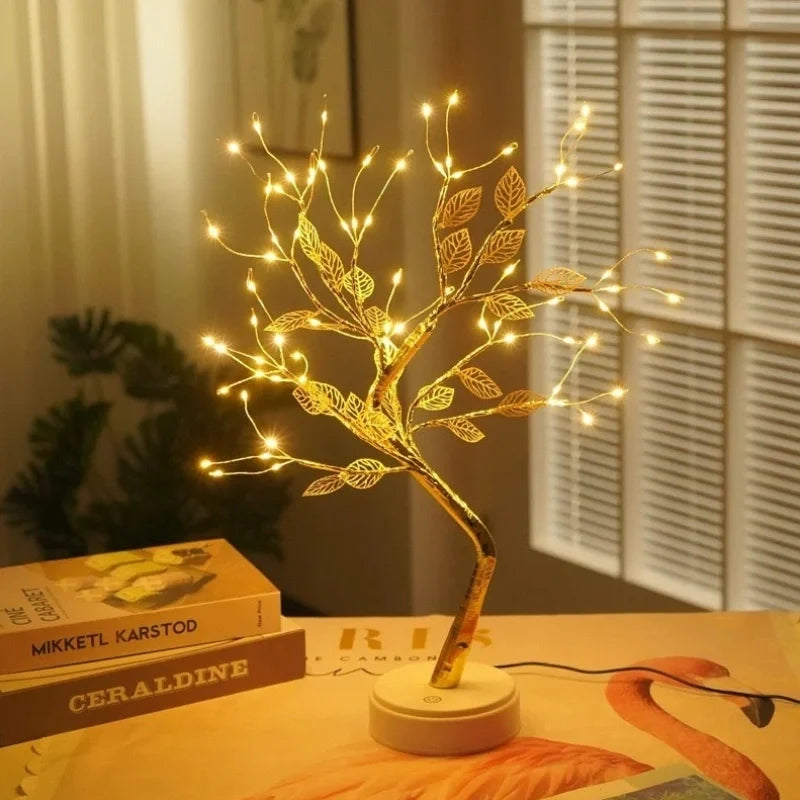 Árbol de hojas doradas