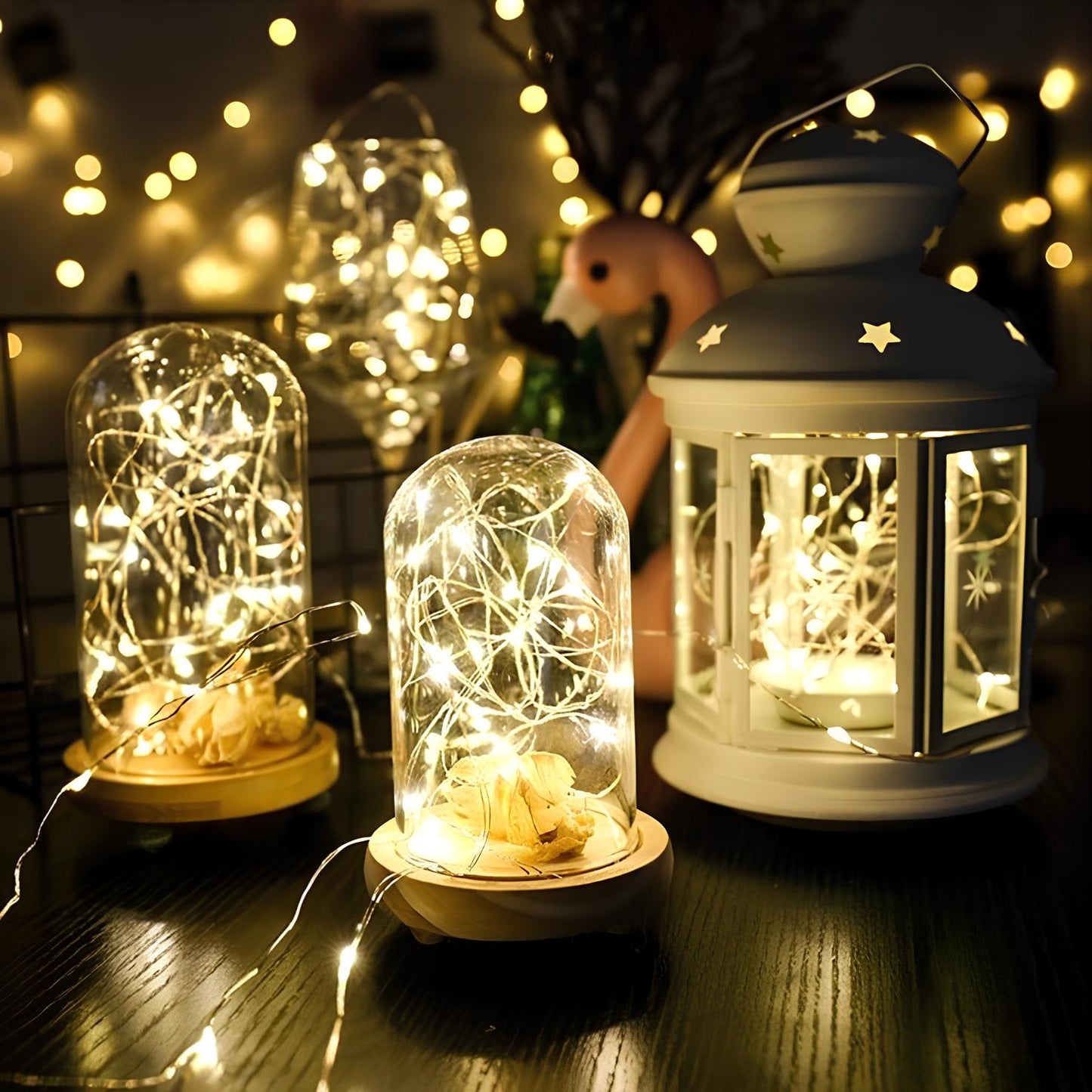 Solar fairy string lights