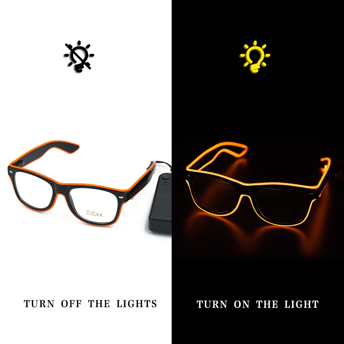 Gafas de neón