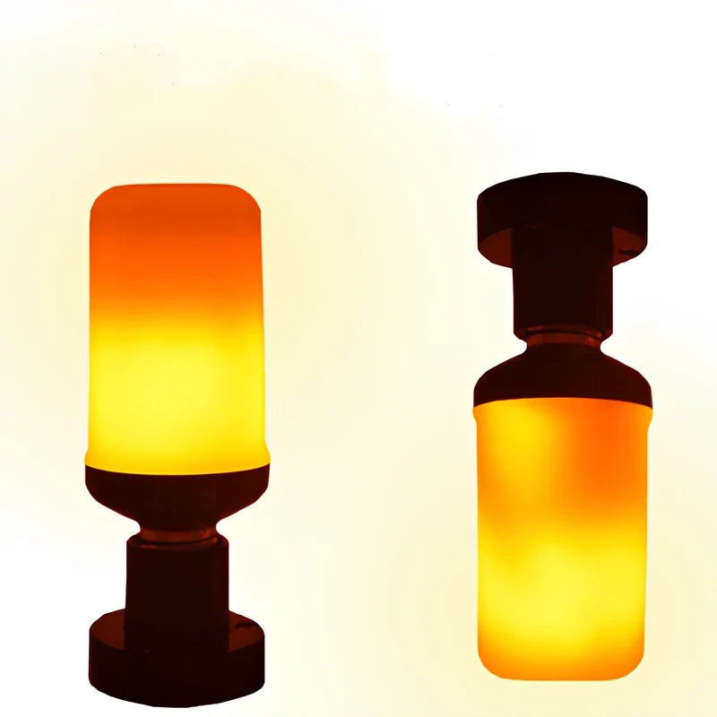 Bombilla LED con efecto llama