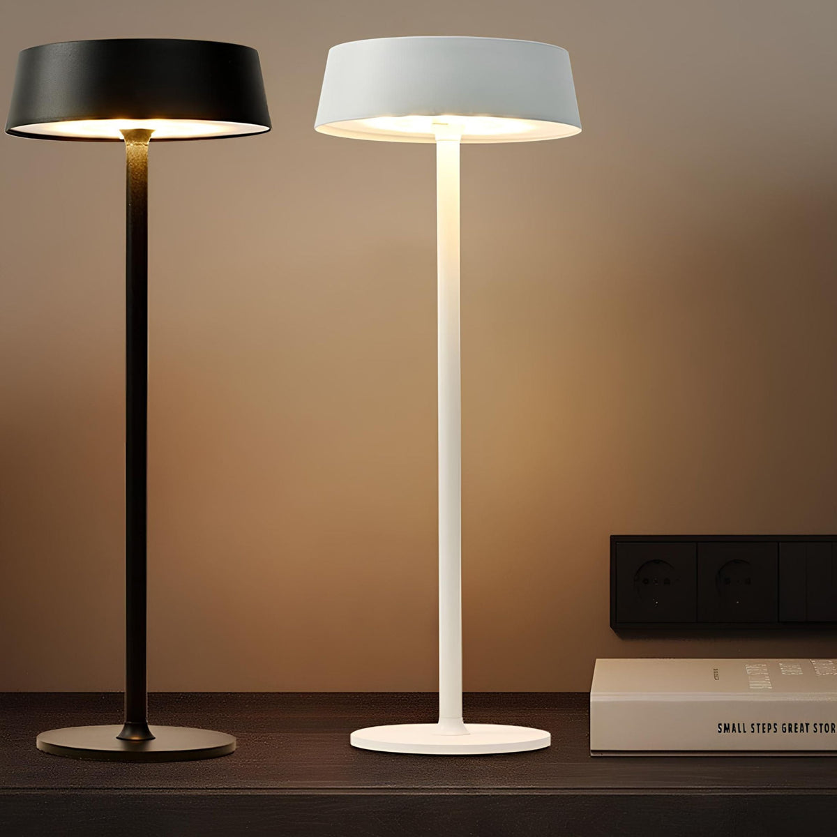 Lámpara de mesa moderna y elegante