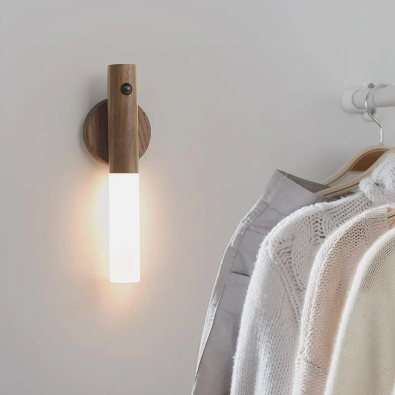 Modern torch with moving flame effect