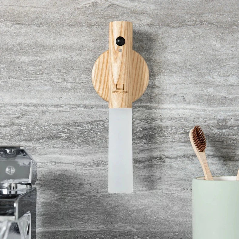 Modern torch with moving flame effect