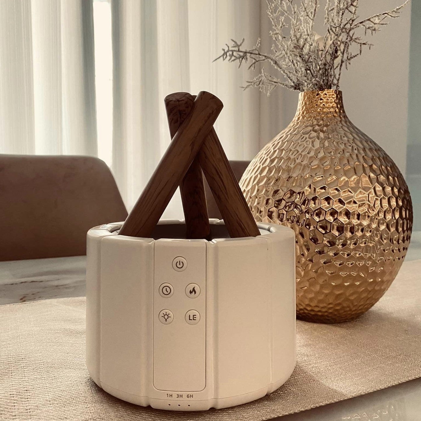 Humidificador hoguera
