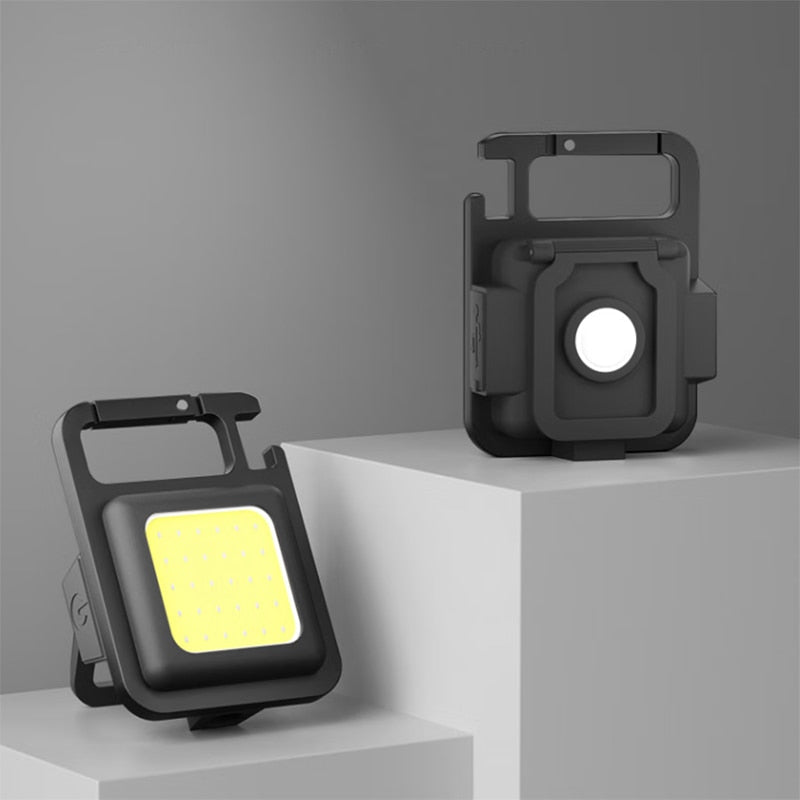 Llavero multifuncional con luz
