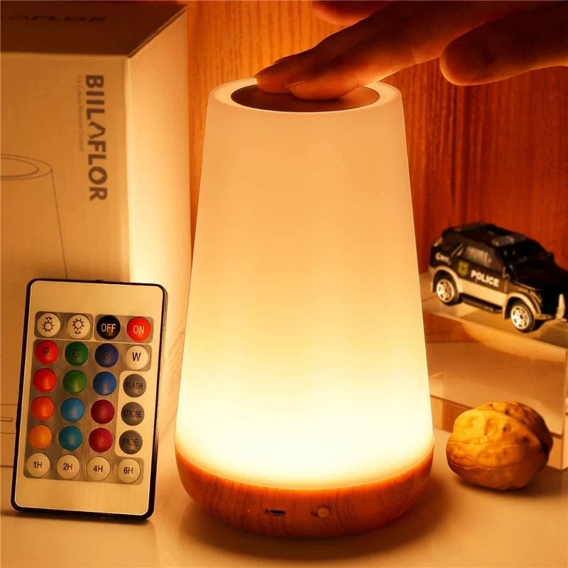 Luz nocturna de toque mágico
