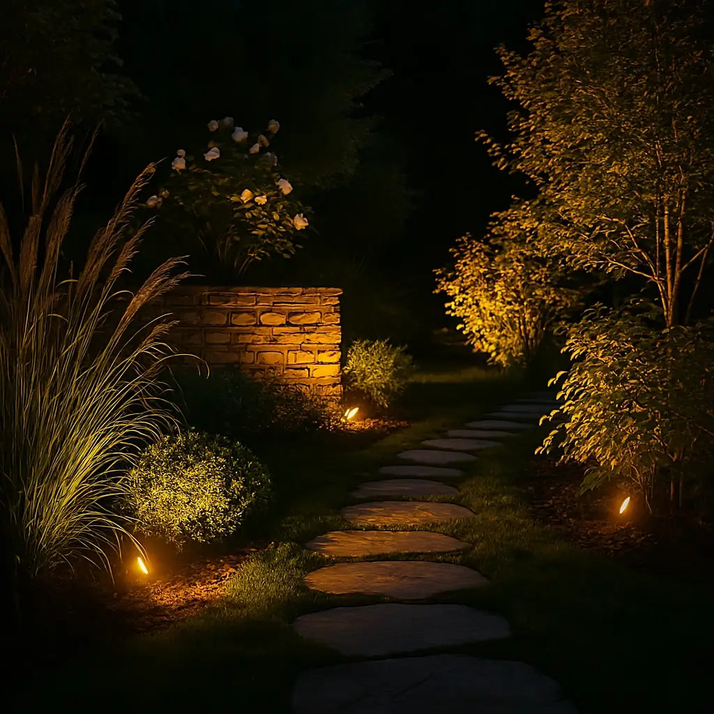 Solar garden light