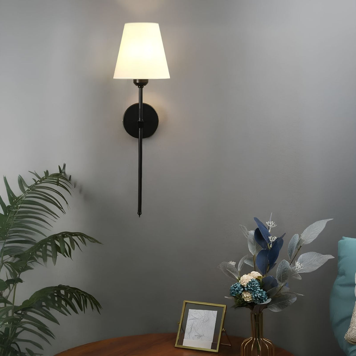 Lámpara de pared clásica elegante