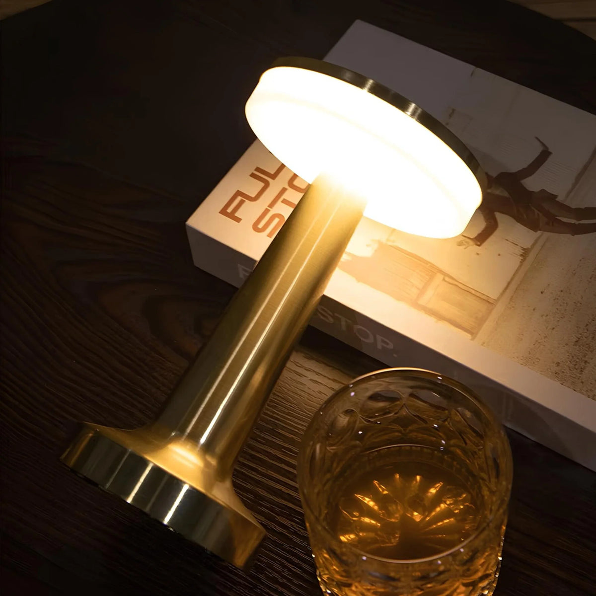 Lámpara de mesa retro para bar