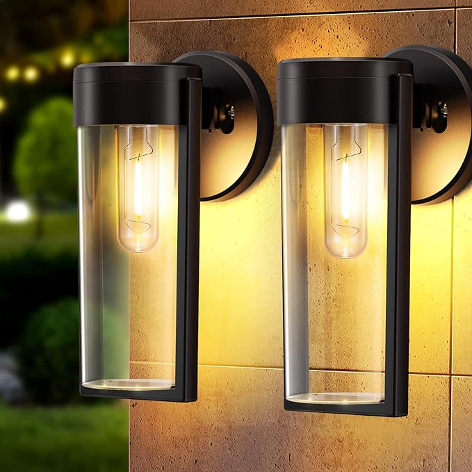 Foco solar de pared