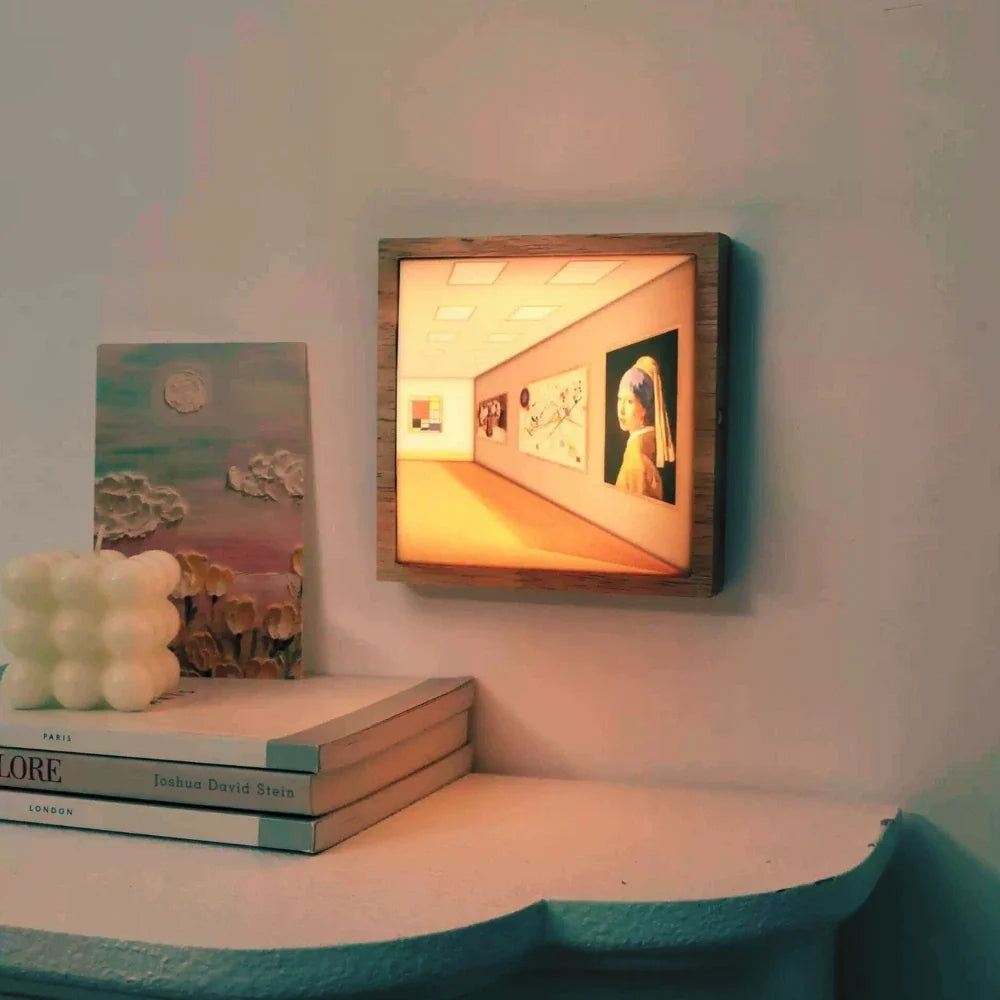 3D illusion art lamp