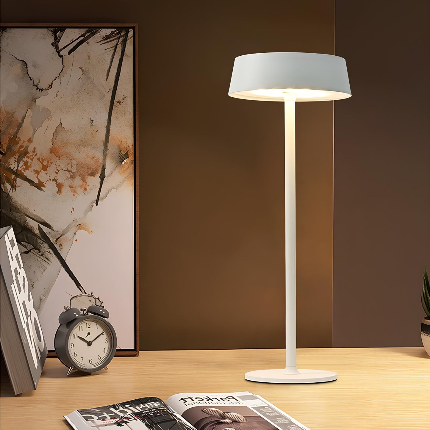 Lámpara de mesa moderna y elegante