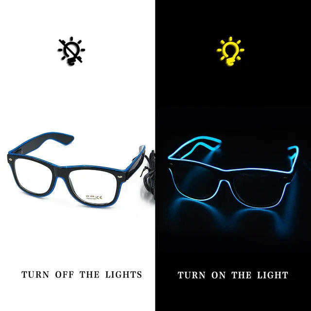 Gafas de neón