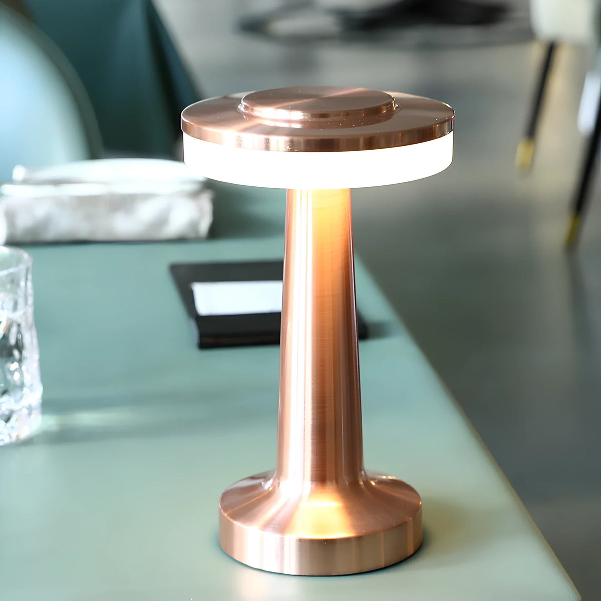 Lámpara de mesa retro para bar