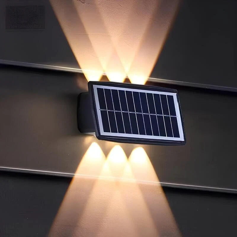 Aplique solar para pared