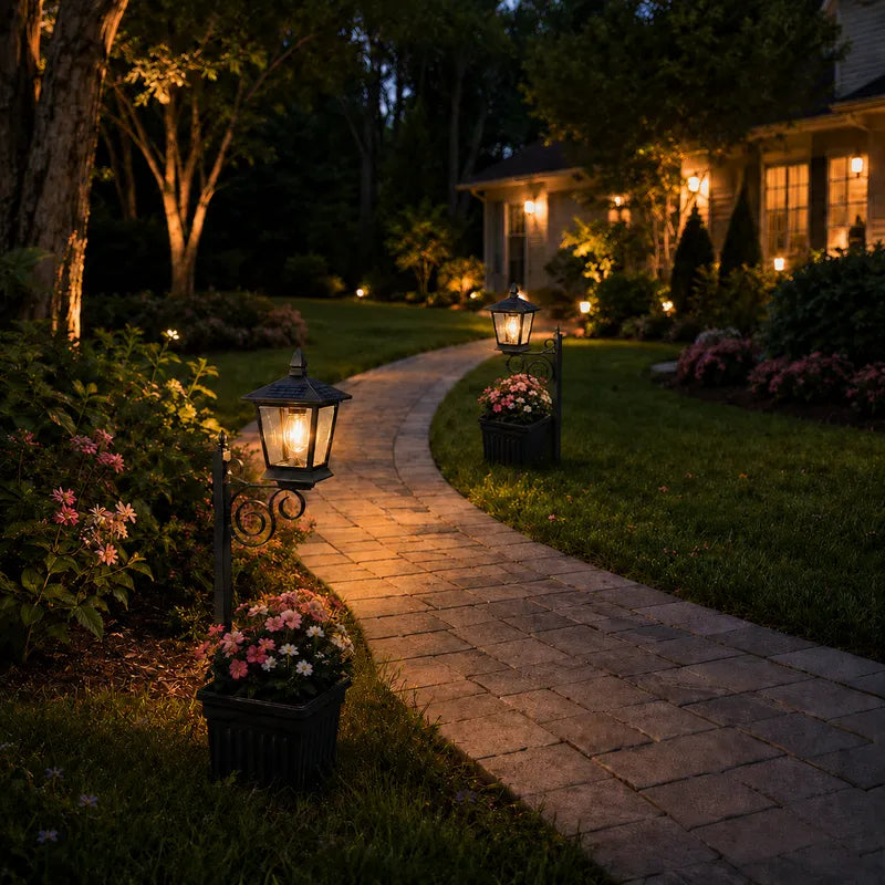 HeritageGlow™ Lantern with Planter