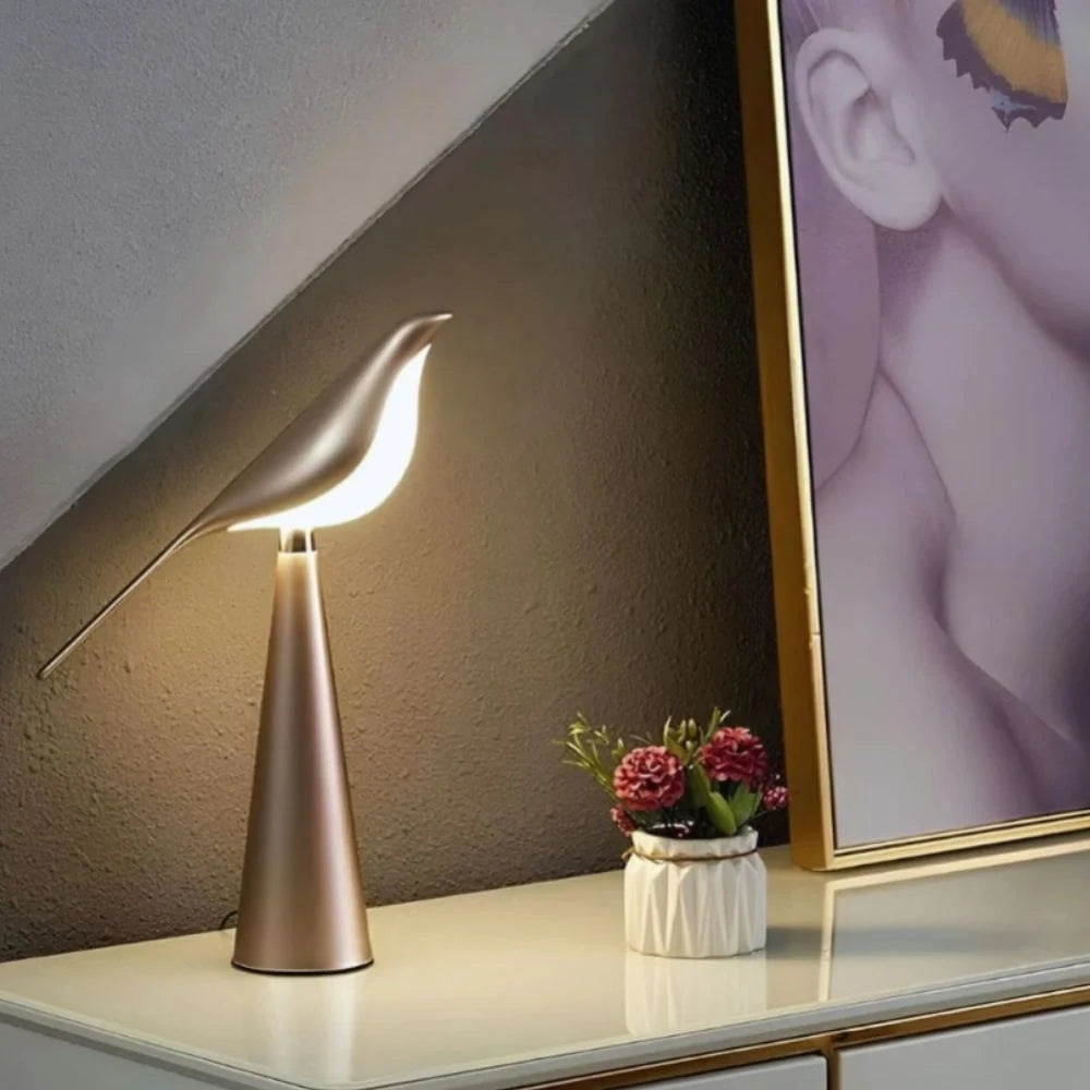 Luz sereno mirlo