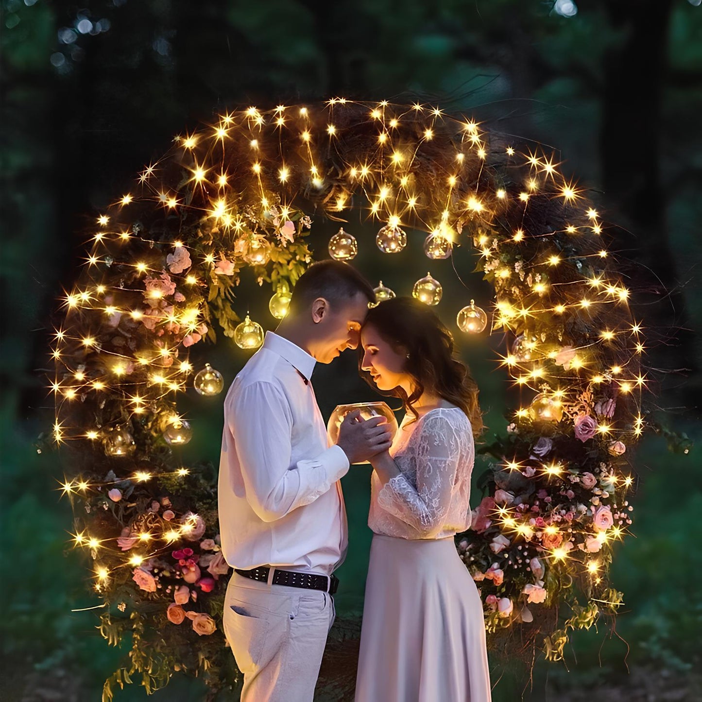 Solar fairy string lights