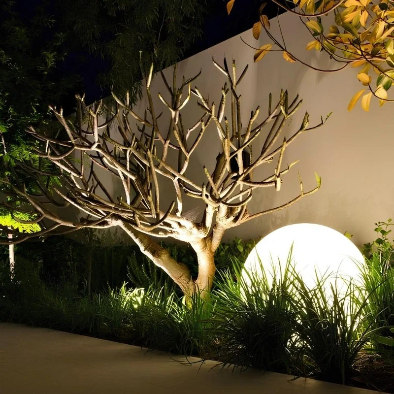 Lámpara esférica de jardín