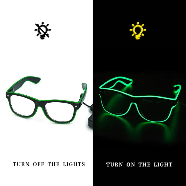 Gafas de neón