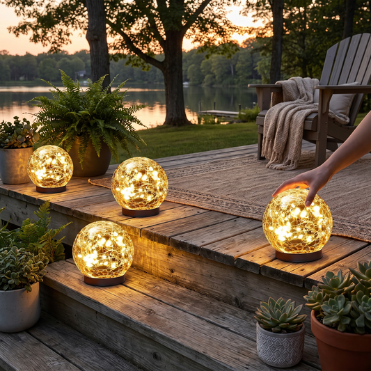 SolarGlobe Luz de jardin