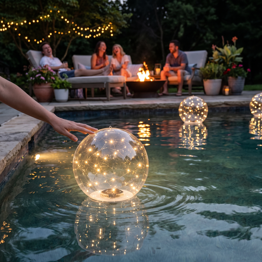 StellarOrb Luz solar flotante