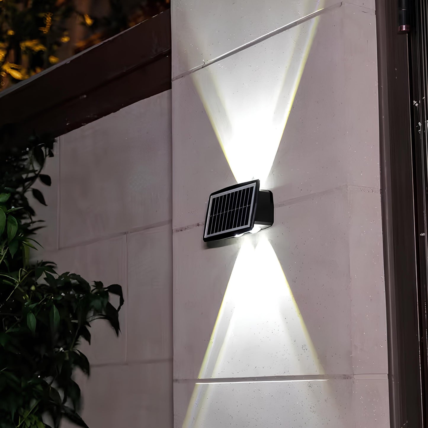 Aplique solar para pared