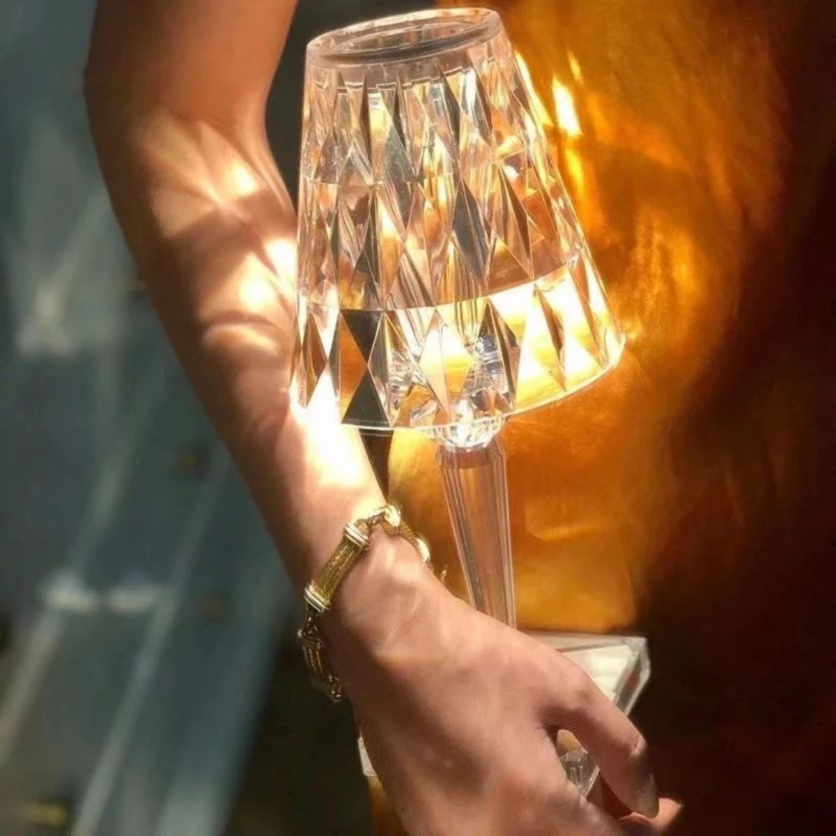 Shining Crystal Lamp
