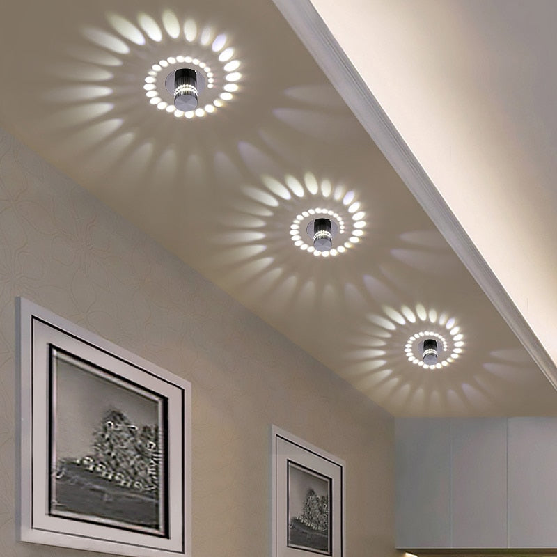 Luz en espiral