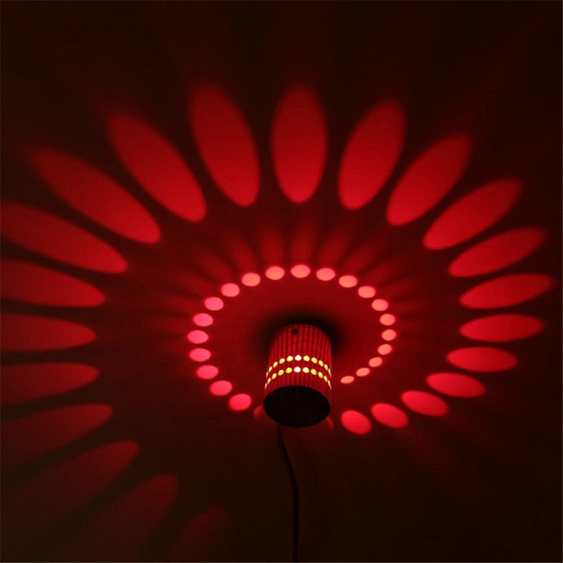 Luz en espiral
