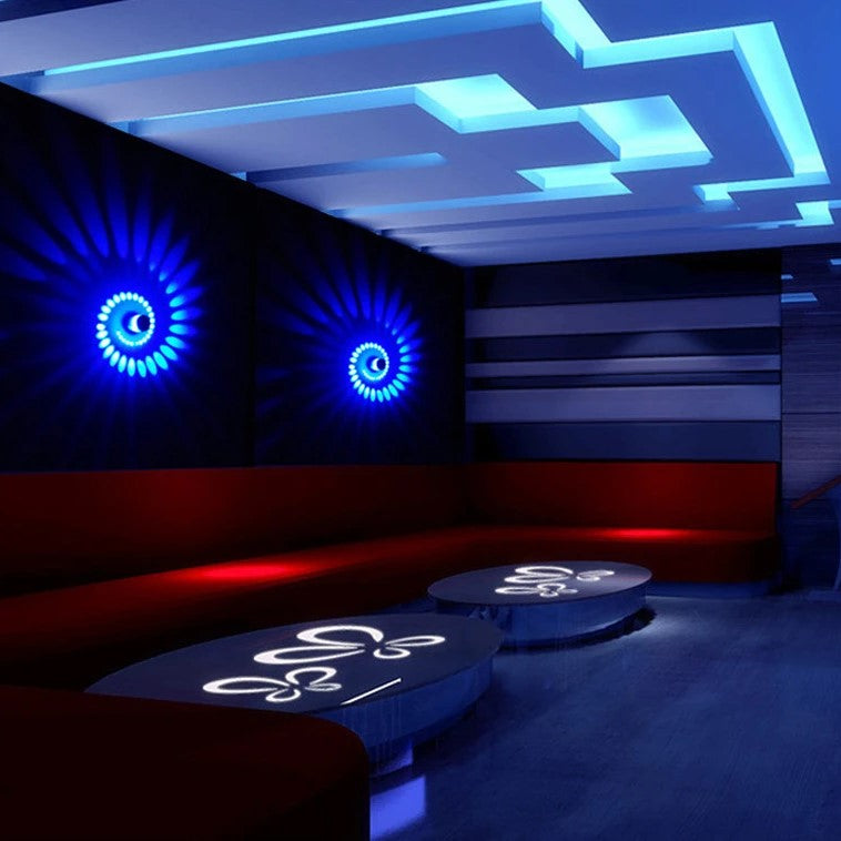Luz en espiral