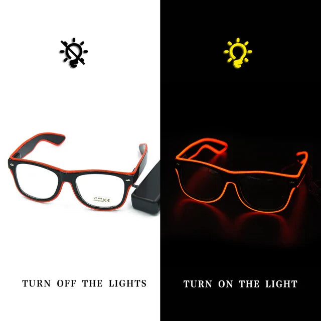 Gafas de neón