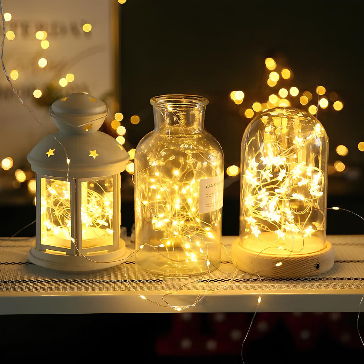 Solar fairy string lights