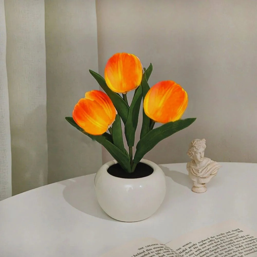 Luz nocturna tulipán