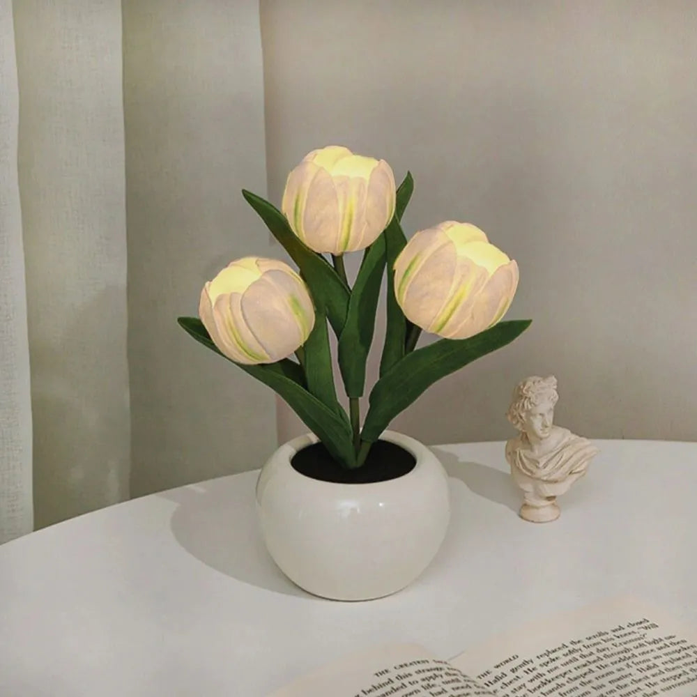 Luz nocturna tulipán