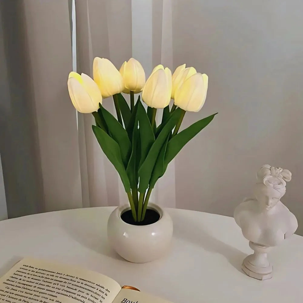 Luz nocturna tulipán