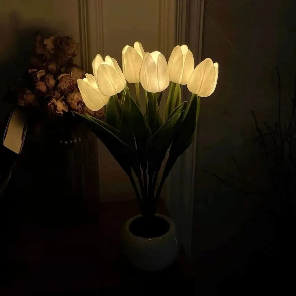Luz nocturna tulipán