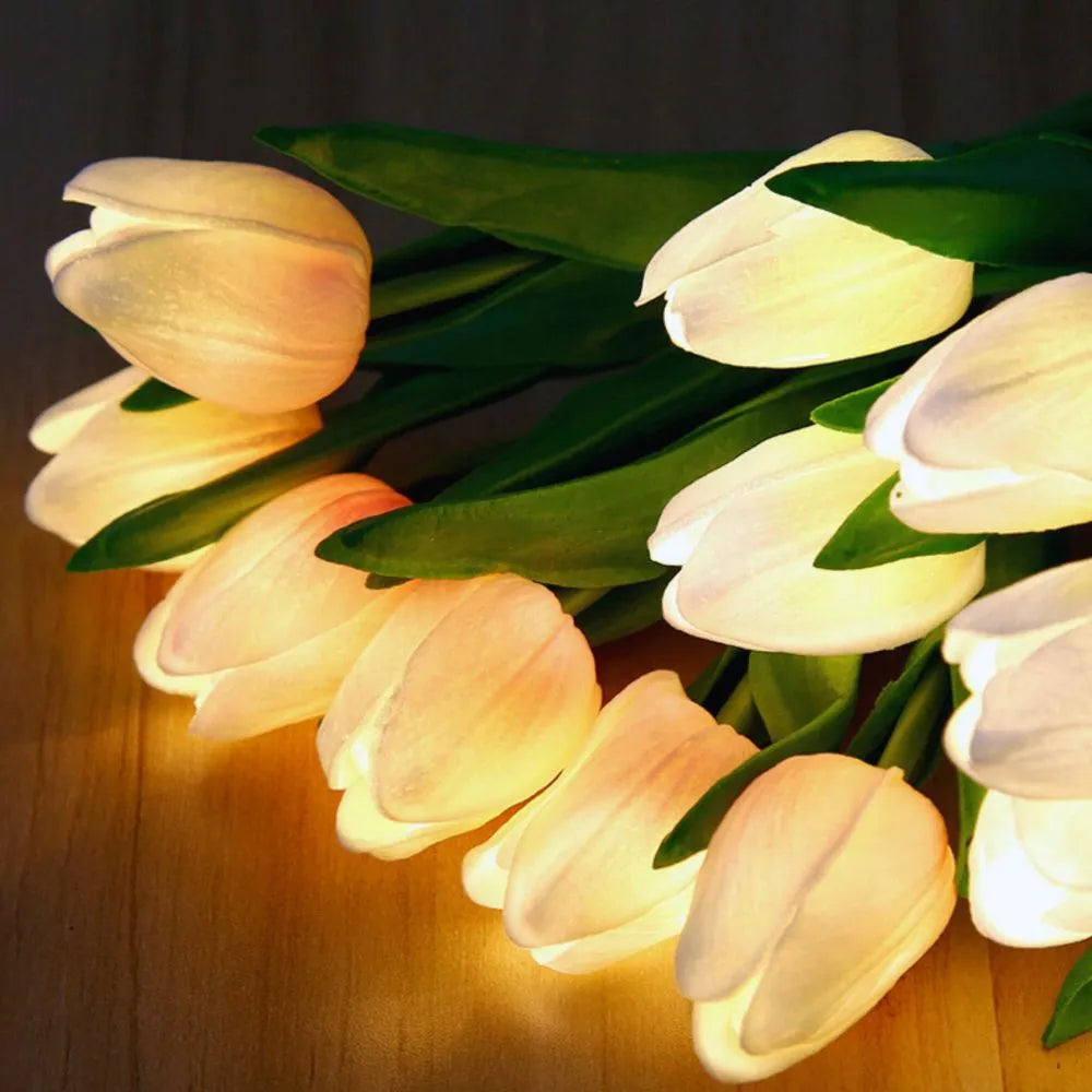 Luz nocturna tulipán
