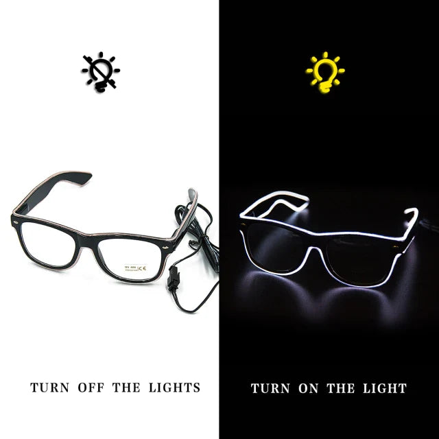 Gafas de neón